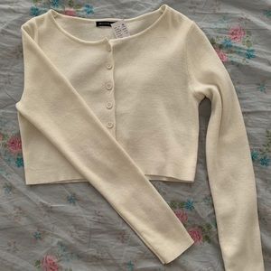Crop sweater